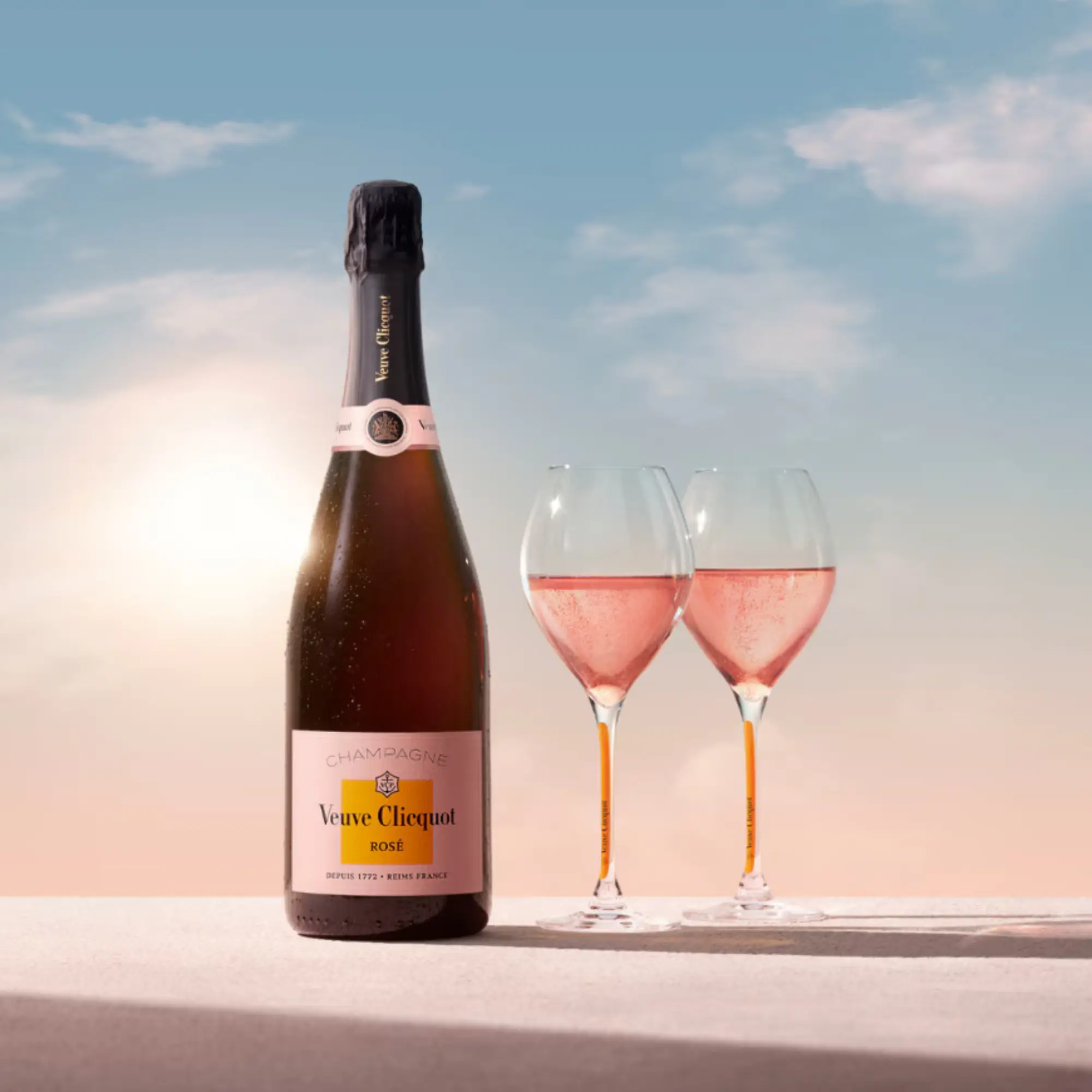 Veuve Clicquot Brut Rose Champagne