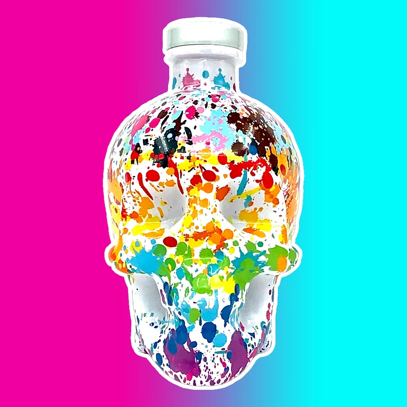 Crystal Head Vodka Paint Your Pride Limited Edition Bottle