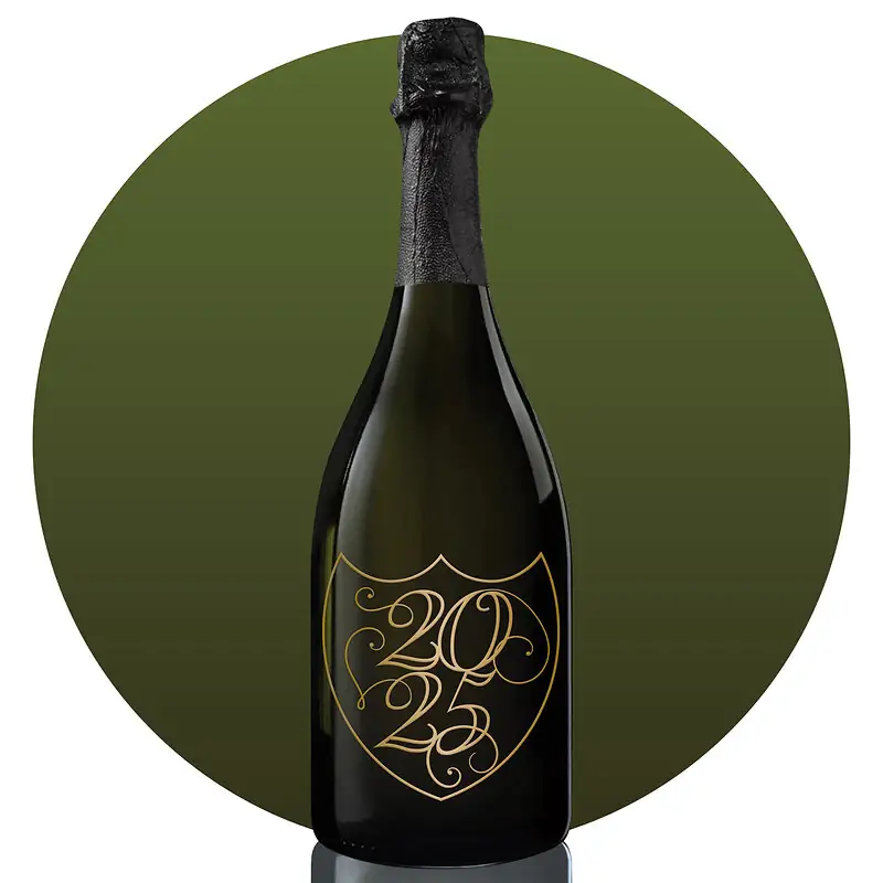 Dom Perignon Milestone Year Custom Bottle