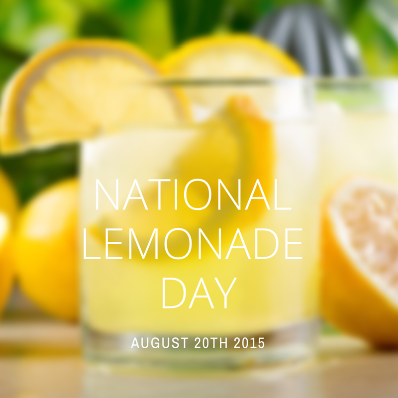 7 Adult Lemonade's for National Lemonade Day