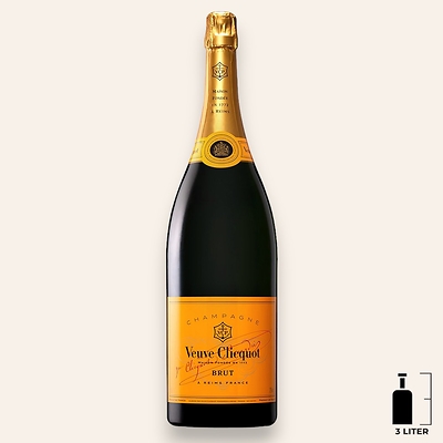 Veuve Clicquot Yellow Label 3 Liter Bottle Veuve Clicquot Yellow Label 3 Liter Bottle