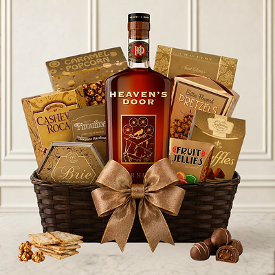 Heaven's Door Tennessee Bourbon Gift Basket Heaven's Door Tennessee Bourbon Gift Basket