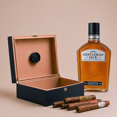 Gentleman Jack Humidor Set Gentleman Jack Humidor Set
