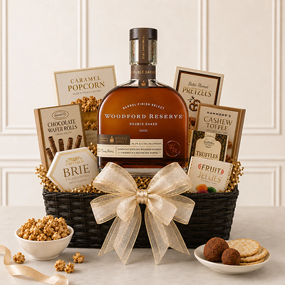 Woodford Double Oaked Bourbon Gift Basket