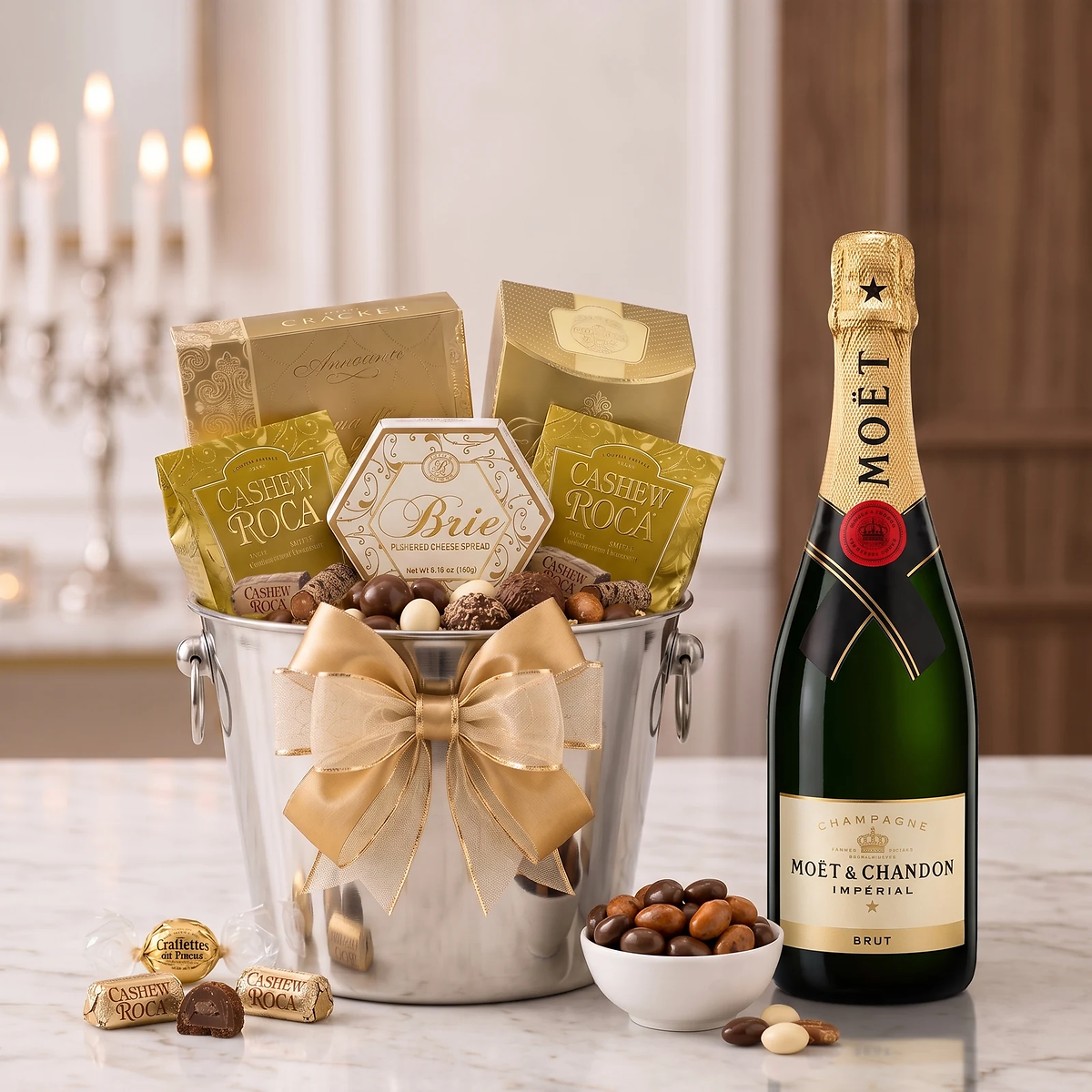 Moet & Chandon Champagne Ice Bucket Luxury Gift Set