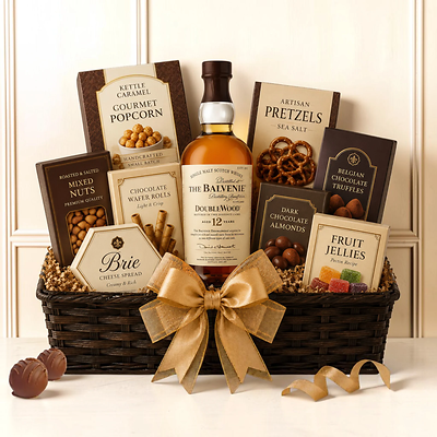 Balvenie 12 Year Scotch Gift Basket Balvenie 12 Year Scotch Gift Basket