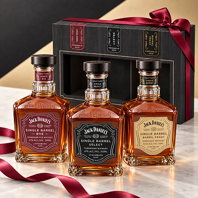 Jack Daniel's Single Barrel Trio Gift Set Jack Daniel's Single Barrel Trio Gift Set