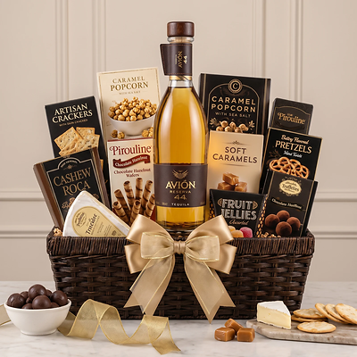 Avion 44 Premium Tequila Gift Basket