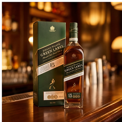 Buy Johnnie Walker Green Label 15 Year Blended Scotch Whisky Online!