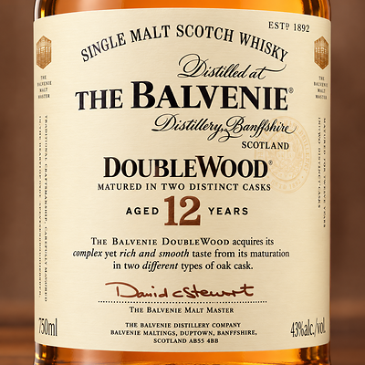 Balvenie DoubleWood 12 Year Single Malt Scotch Gift
