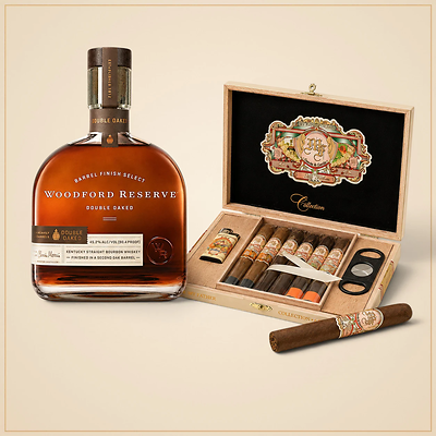 Woodford Double Oaked Cigar Pairing Woodford Double Oaked Cigar Pairing