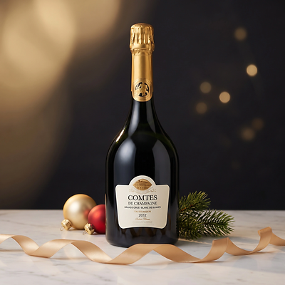 Taittinger Comtes de Champagne Blanc de Blancs Gift