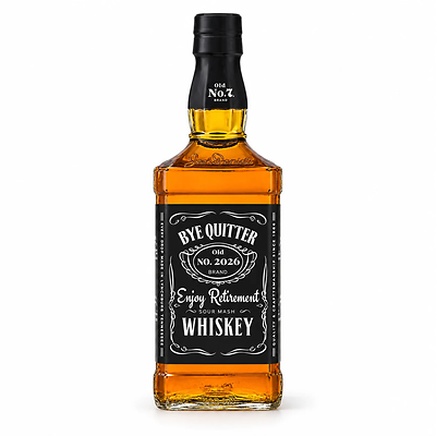 Jack Daniel's Old No 7 Custom Label Bottle
