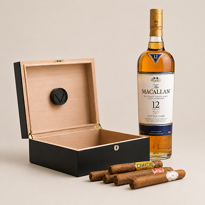 Macallan 12 Year Humidor Set