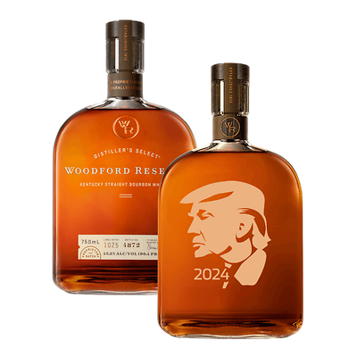 Trump Engraved Woodford Reserve