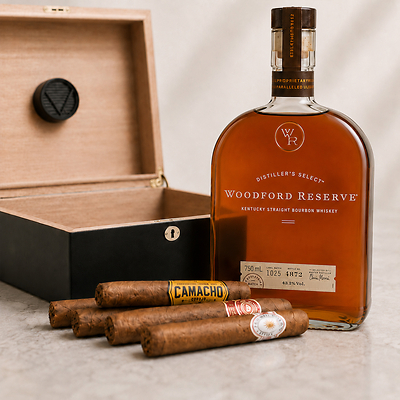 Woodford Reserve Humidor Gift Set Woodford Reserve Humidor Gift Set