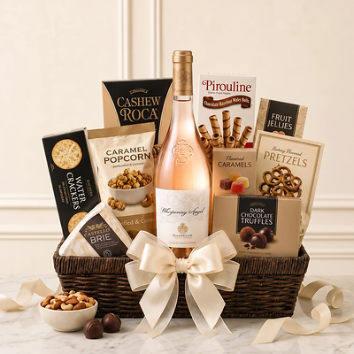 Whispering Angel Gift Basket