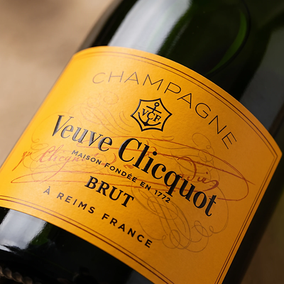 Veuve Clicquot Yellow Label Champagne Ice Bucket Gift Set
