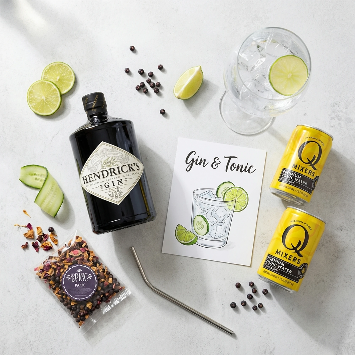 Hendrick's Gin & Tonic Gift Set | Spirited Gifts