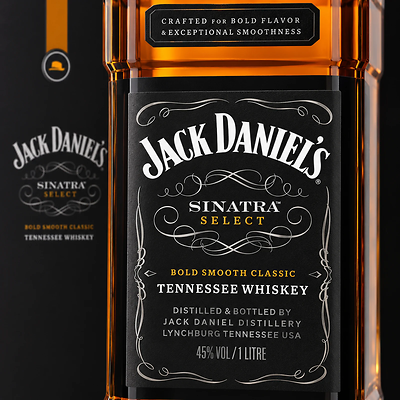 Jack Daniel's Sinatra Select Whiskey 1 Liter Jack Daniel's Sinatra Select Whiskey 1 Liter