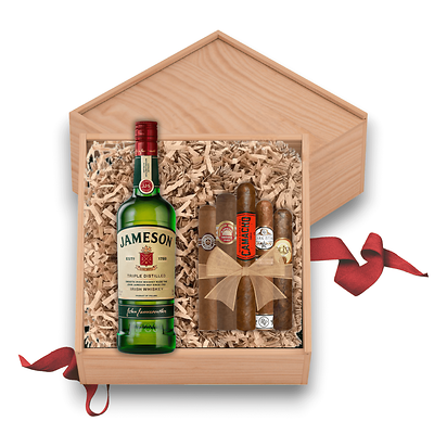 Jameson Irish Whiskey Gift Set with Cigars Jameson Irish Whiskey Gift Set with Cigars