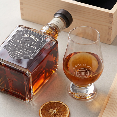Jack Daniel's Single Barrel + 2 Glasses Gift Set Jack Daniel's Single Barrel + 2 Glasses Gift Set