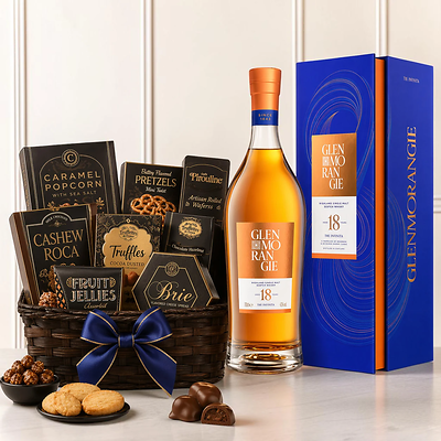 Glenmorangie 18 Gift Basket Glenmorangie 18 Gift Basket