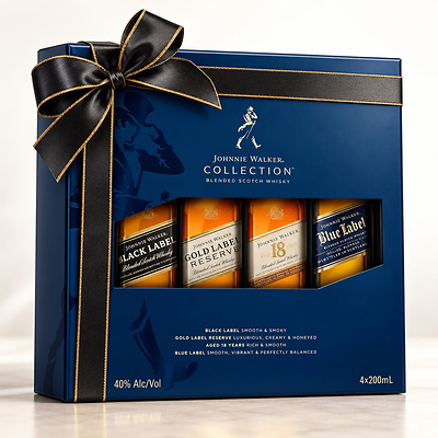 Send Johnnie Walker Scotch Blue Collection Gift Set Online