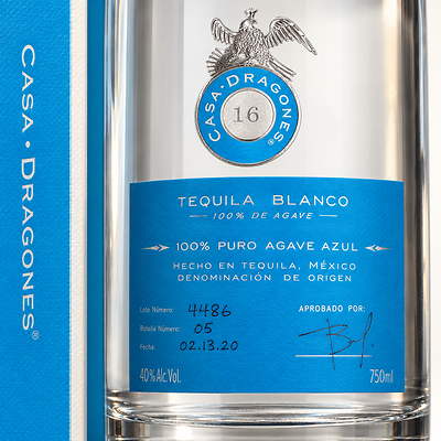 Casa Dragones Blanco Tequila