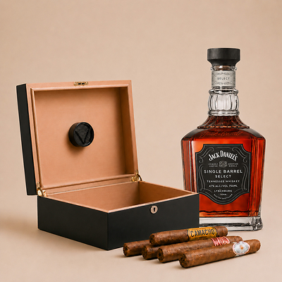 Jack Daniel's Single Barrel Humidor Set