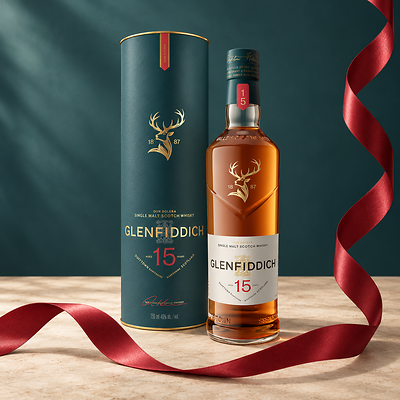 Glenfiddich 15 Year Old Solera Reserve Single Malt Scotch Whisky