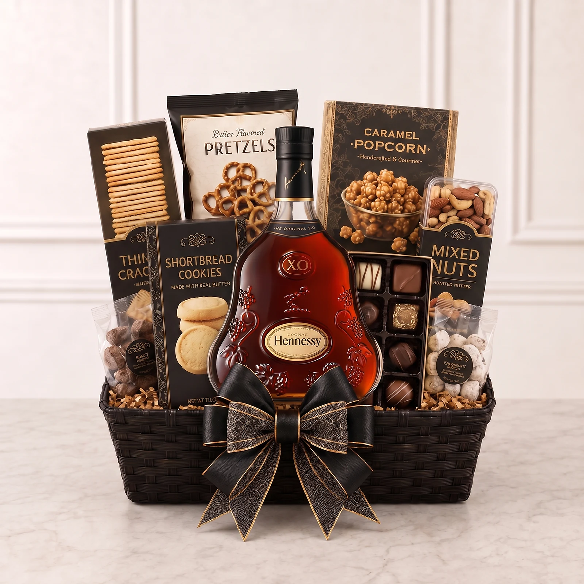 Hennessy XO Cognac Gift Basket, Ready to Gift Today