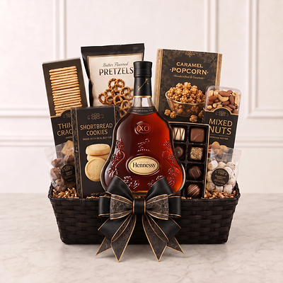 Hennessy XO Cognac Gift Basket