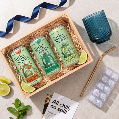 Zero-Proof Little Saints Classic Cocktail Trio Gift Set