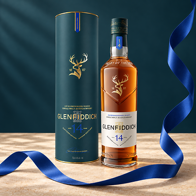 Glenfiddich 14 Year Bourbon Barrel Reserve Single Malt Scotch Whisky