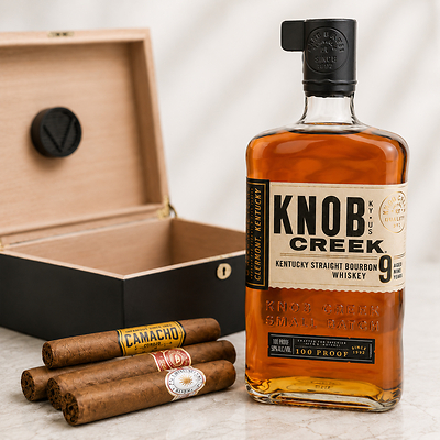 Knob Creek Humidor Gift Set With Cigars Knob Creek Humidor Gift Set With Cigars