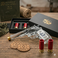 Hijos de Villa Plata Revolver Tequila Bottle Gift Set