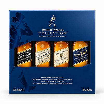 Send Johnnie Walker Scotch Blue Collection Gift Set Online