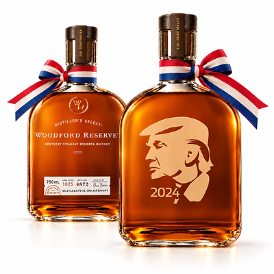 Trump Engraved Woodford Reserve