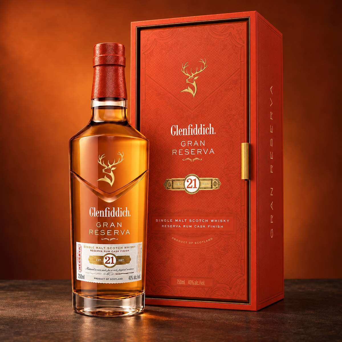 Send Glenfiddich 21 Year Scotch Whisky Online!