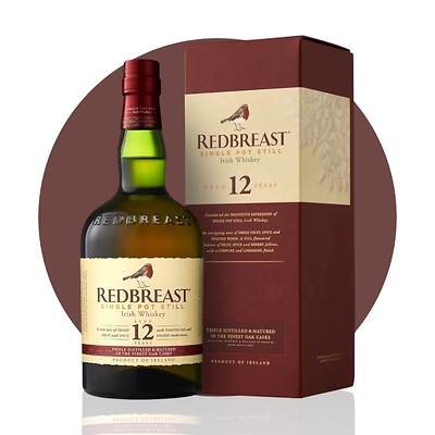 Redbreast 12 Year Single Pot Still Irish Whiskey Redbreast 12 Year Single Pot Still Irish Whiskey