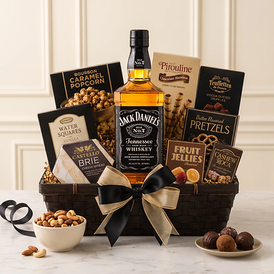 Jack Daniel's Tennessee Whiskey Gift Basket Jack Daniel's Tennessee Whiskey Gift Basket