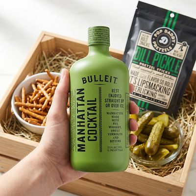 Bulleit Manhattan Cocktail Gift Crate