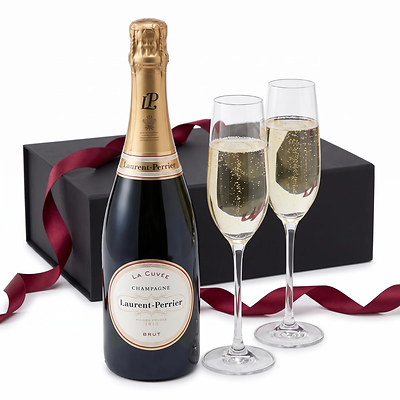 Laurent-Perrier Champagne & Flutes Gift Set Laurent-Perrier Champagne & Flutes Gift Set