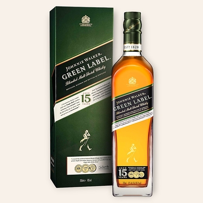 Johnnie Walker Green Label 15 Year Blended Scotch Whisky Johnnie Walker Green Label 15 Year Blended Scotch Whisky