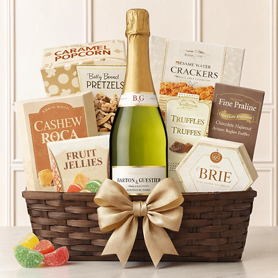 Zero-Proof Sparkling Gift Basket