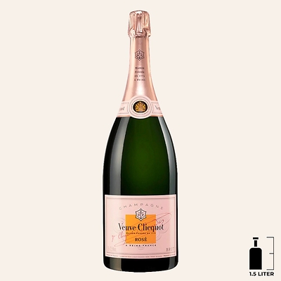 Veuve Clicquot Brut Rose Champagne Magnum Bottle 1.5L Veuve Clicquot Brut Rose Champagne Magnum Bottle 1.5L