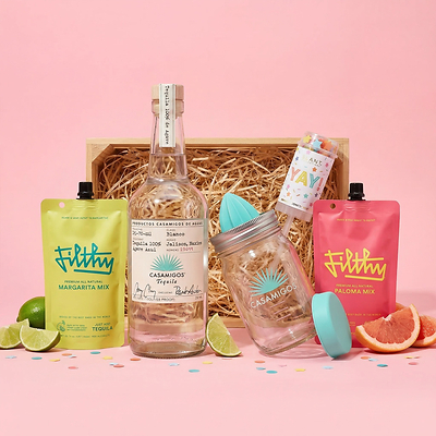 Casamigos Paloma & Margarita Mason Jar Gift Set