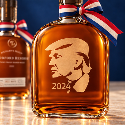 Trump Engraved Woodford Reserve