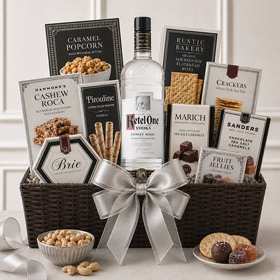 Ketel One Vodka Gift Basket Ketel One Vodka Gift Basket
